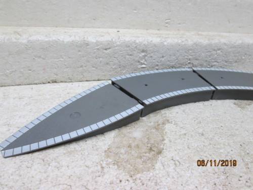 HO SCALE : HORNBY PLATFORM PIECES x4 - LOT 410Y