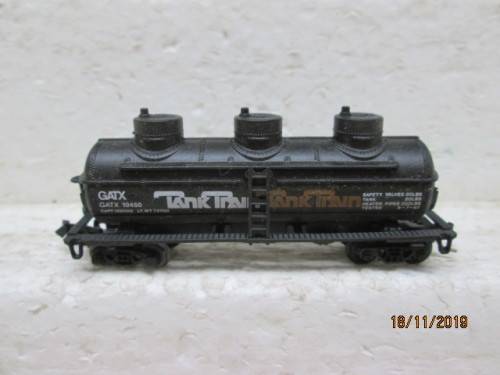 N SCALE : MODELPOWER TRIPLE DOME TANKER / TANK TRAIN (BOXED) - LOT 510Y