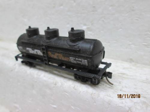 N SCALE : MODELPOWER TRIPLE DOME TANKER / TANK TRAIN (BOXED) - LOT 510Y