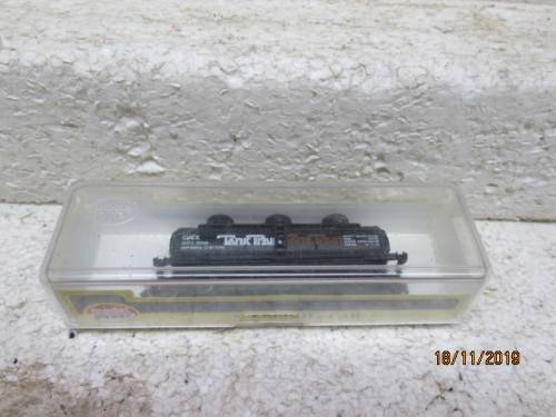 N SCALE : MODELPOWER TRIPLE DOME TANKER / TANK TRAIN (BOXED) - LOT 510Y