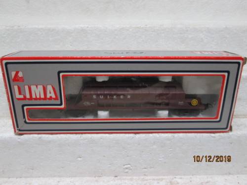 HO SCALE : LIMA SAR FCD SUGAR WAGON (BOXED) - LOT 741Y