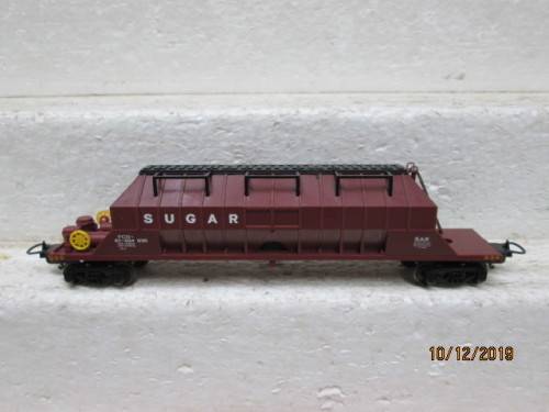 HO SCALE : LIMA SAR FCD SUGAR WAGON (BOXED) - LOT 741Y