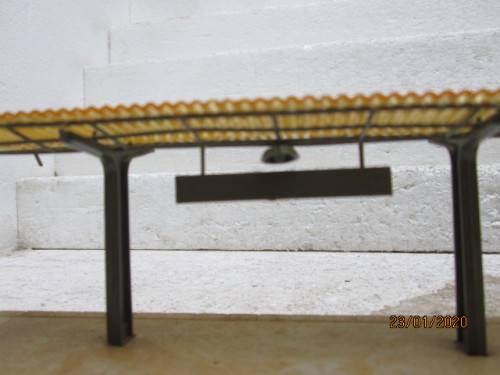 HO SCALE : FALLER STATION BUILDING WITH EXTRA PLATFORM - LOT 53z
