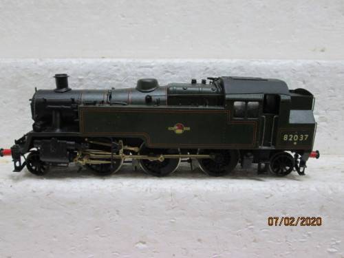 REDUCED TO CLEAR : OO SCALE: WHITE METAL/BRASS 2-6-2 BRITISH RAILWAY STEAM LOCOMOTIVE - LOT 212z