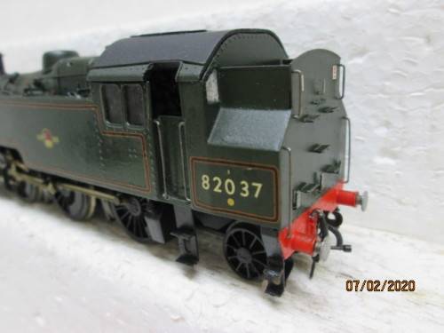 REDUCED TO CLEAR : OO SCALE: WHITE METAL/BRASS 2-6-2 BRITISH RAILWAY STEAM LOCOMOTIVE - LOT 212z