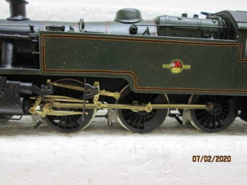 REDUCED TO CLEAR : OO SCALE: WHITE METAL/BRASS 2-6-2 BRITISH RAILWAY STEAM LOCOMOTIVE - LOT 212z