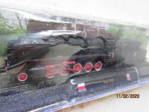 N SCALE : AMER COLLECTION TY5 1947 2-10-0 STEAM LOCOMOTIVE POLAND (STATIC LOCOMOTIVE) - LOT 299z