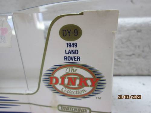 MATCHBOX DINKY : 1949 LAND ROVER (BOXED) - LOT 582z