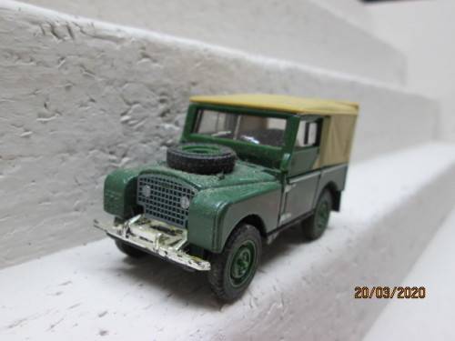 MATCHBOX DINKY : 1949 LAND ROVER (BOXED) - LOT 582z