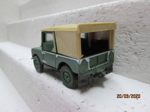 MATCHBOX DINKY : 1949 LAND ROVER (BOXED) - LOT 582z