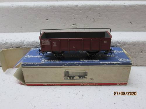 HO SCALE : RIVAROSSI FS OPEN WAGON (BOXED) - LOT 631z