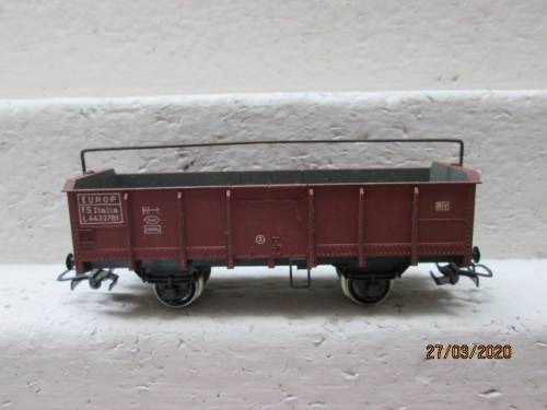 HO SCALE : RIVAROSSI FS OPEN WAGON (BOXED) - LOT 631z