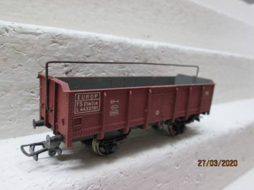 HO SCALE : RIVAROSSI FS OPEN WAGON (BOXED) - LOT 631z
