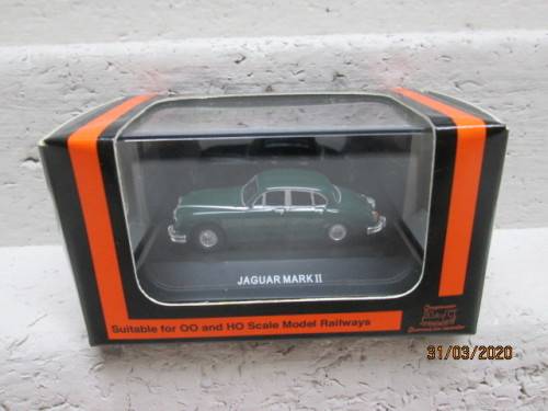 HO SCALE : GAUGEMASTER JAGUAR MARK II CAR  (BOXED) - LOT 878z