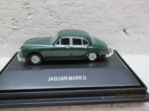 HO SCALE : GAUGEMASTER JAGUAR MARK II CAR  (BOXED) - LOT 878z