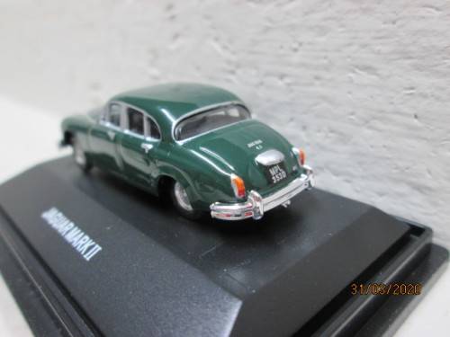 HO SCALE : GAUGEMASTER JAGUAR MARK II CAR  (BOXED) - LOT 878z