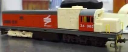 HO SCALE : SAR CLASS 33 DIESEL LOCOMOTIVE DETAIL KIT - LOT 497AA