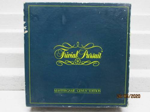 TRIVIAL PERSUIT BOARD GAME : FOR ADULTS GENIUS EDITION (BOXED) - LOT 741AA