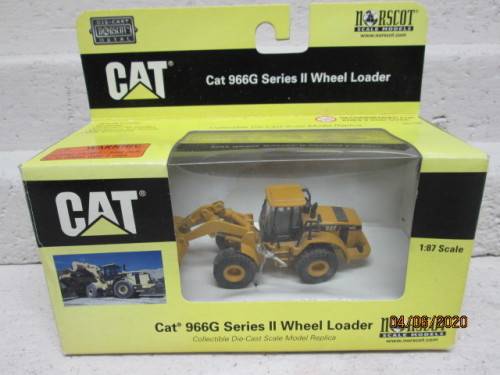 HO SCALE - NORSCOT - CAT 966G SERIES II WHEEL LOADER - BOXED - LOT 48 BB