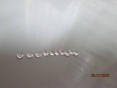 REDUCED TO CLEAR : HO SCALE : LOCOMOTIVE OLD STYLE HEADLIGHTS X10