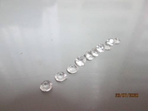 REDUCED TO CLEAR : HO SCALE : LOCOMOTIVE OLD STYLE HEADLIGHTS X10