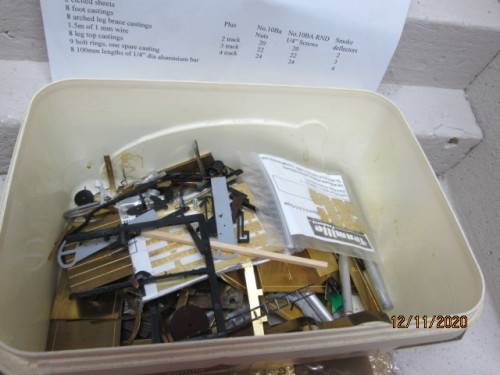 GAUGE 1 : BARRETT STEAM MODELS LTD : LATTICE DOUBLE RAIL FOOTBRIDE KIT