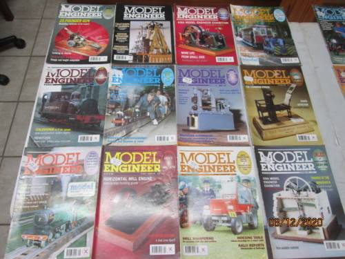 MODEL ENGINEER MAGAZINES X12