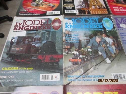 MODEL ENGINEER MAGAZINES X12