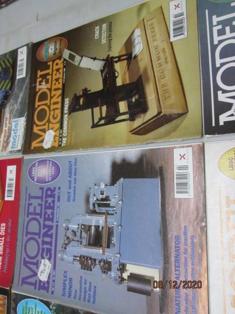 MODEL ENGINEER MAGAZINES X12