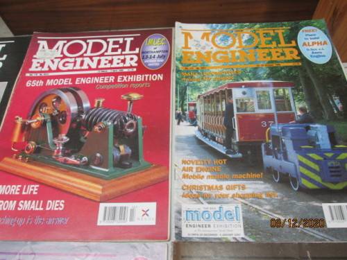 MODEL ENGINEER MAGAZINES X12