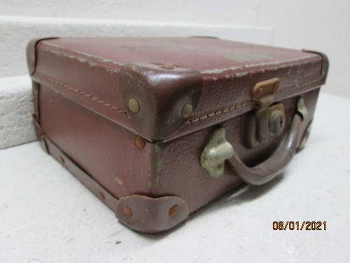 ANTIQUE SCHOOL SUITCASE