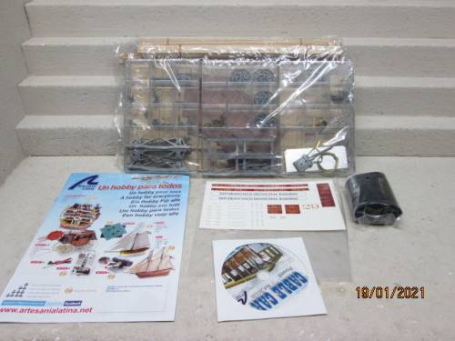 1:22 SCALE :  SAN FRANCISCO'S CABLE CAR KIT - BOXED