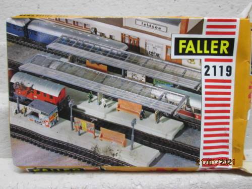 N SCALE : FALLER : PLATFORM KIT - BOXED