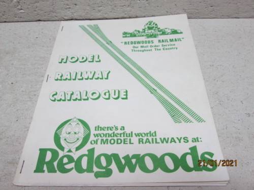 HO SCALE : REDGWOODS CATALOGUE 1980`S