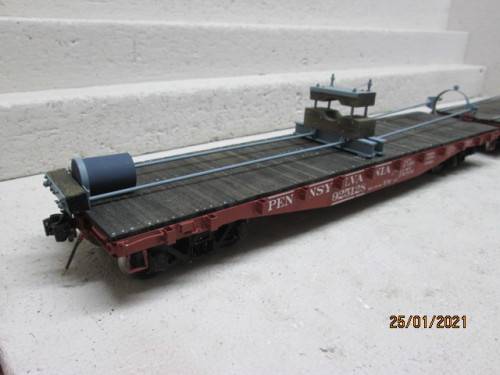 G SCALE : PENNSYLVANIA - X2 FLAT CAR