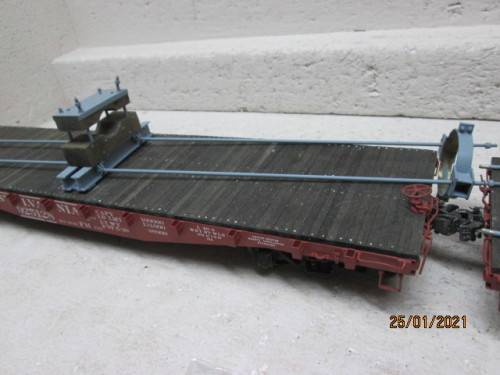 G SCALE : PENNSYLVANIA - X2 FLAT CAR