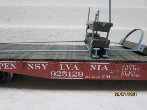 G SCALE : PENNSYLVANIA - X2 FLAT CAR