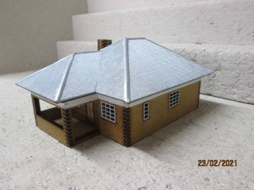 HO SCALE : SAR HOUSE (STYLE No 1 RAILWAY HOUSE)