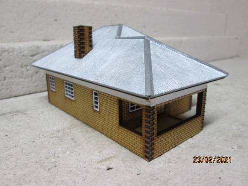 HO SCALE : SAR HOUSE (STYLE No 1 RAILWAY HOUSE)
