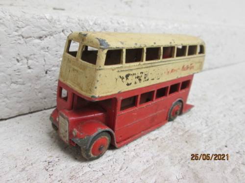 DINKY TOYS : OLD STYLE DOUBLE DECKER BUS