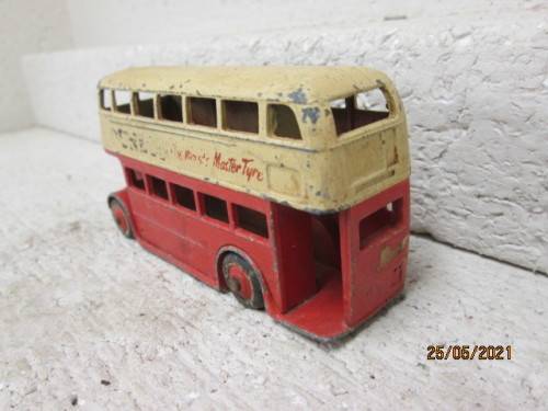 DINKY TOYS : OLD STYLE DOUBLE DECKER BUS