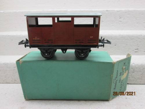 O GUAGE : HORNBY : CATTLE TRUCK - BOXED