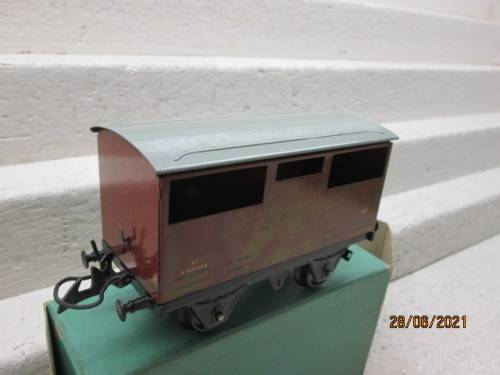 O GUAGE : HORNBY : CATTLE TRUCK - BOXED
