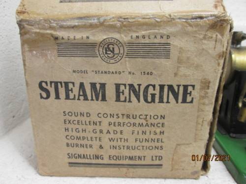 ESL STATIONARY STEAM ENGINE - BOXED