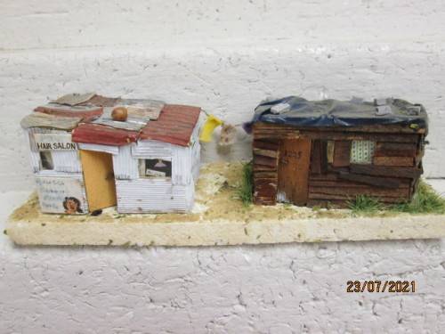 HO SCALE : SAR : SQUATTER SETTLEMENT