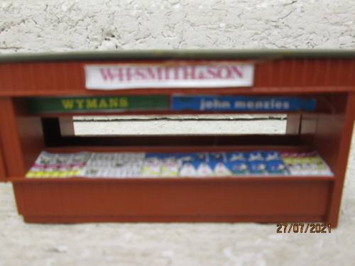 HO SCALE : STATION PLATFORM SHOP