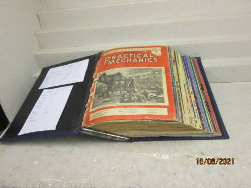 PRACTICAL MECHANICS MAGAZINES : X23 IN HARDCOVER FILE - FROM 1948 -