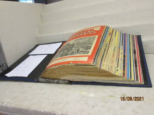 PRACTICAL MECHANICS MAGAZINES : X23 IN HARDCOVER FILE - FROM 1948 -