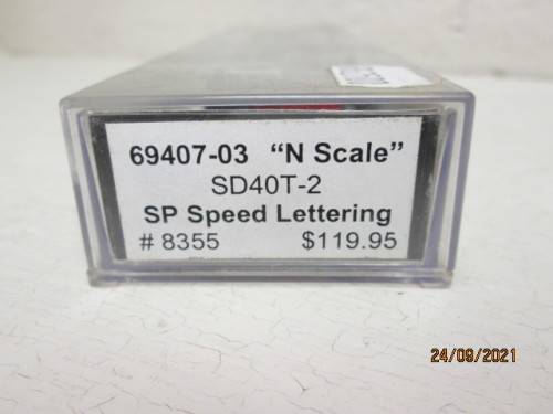 N SCALE : INTERMOUNTAIN SD40T-2 DIESEL LOCOMOTIVE - BOXED