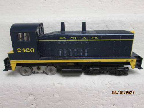 HO SCALE : ATHEARN : SW 1500 SANTE FE DIESEL LOCOMOTIVE